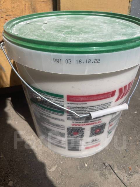 Шпатлевка SuperFinish Danogips 24кг, в наличии. Цена: 1 200₽ во ...