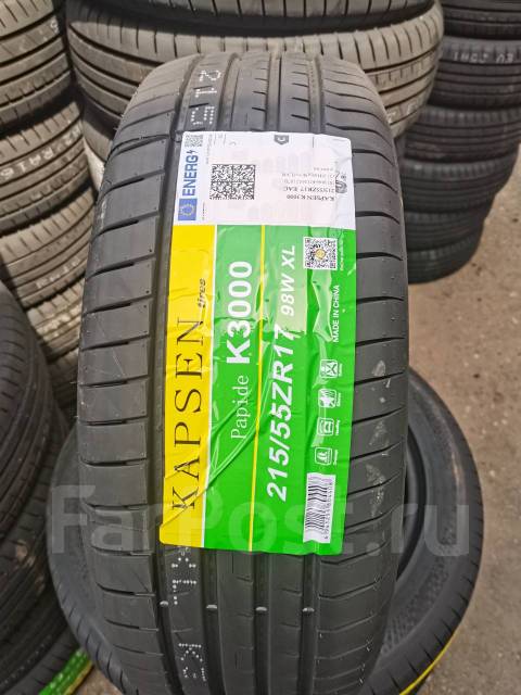 Kapsen, 215/55R17, 17", 1 шт, в наличии, 215 мм, 55 %, радиальный ...