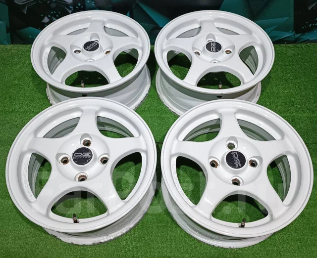 Диски литые O. Z Racing BY Enkei Mitsubishi! R15, PCD 4-114.3, OZ, 15 ...