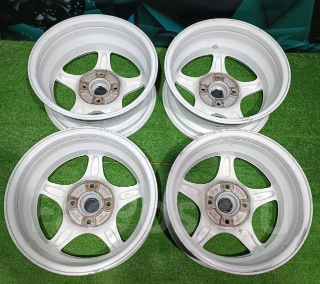 Диски литые O. Z Racing BY Enkei Mitsubishi! R15, PCD 4-114.3, OZ, 15 ...