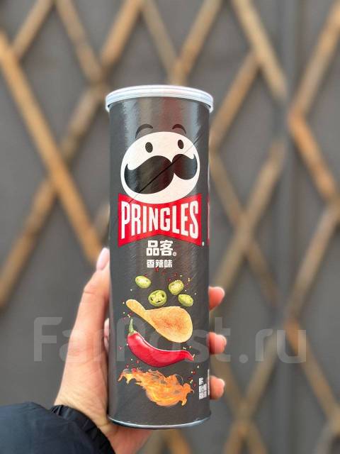 Чипсы Pringles Острый картофель 110 гр, в наличии. Цена: 200₽ во ...
