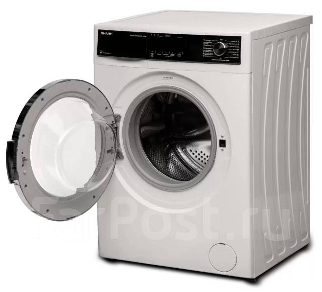 Стиральная машина Sharp ES814RW, 8,0 кг, новый, в наличии. Цена: 41 990 ...