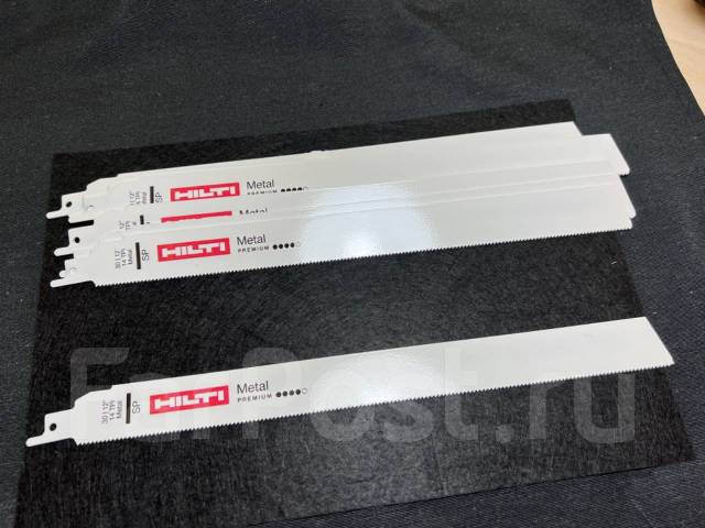 Полотна по металлу для сабельной пилы Hilti 300мм США, б/у, в наличии ...