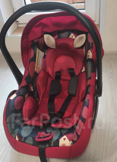 Автолюлька красная 0-13кг, б/у, в наличии. Цена: 2 500₽ во Владивостоке