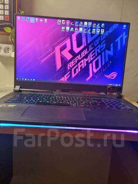 Ноутбук asus g713qr-hg021, игровой, 17.3", 2 000 Гб, 16 гб, WiFi ...