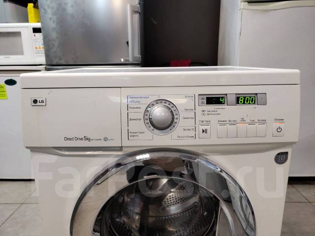 Стиральная машина LG Direct Drive загрузкой на 5кг с доставкой, б/у, в ...