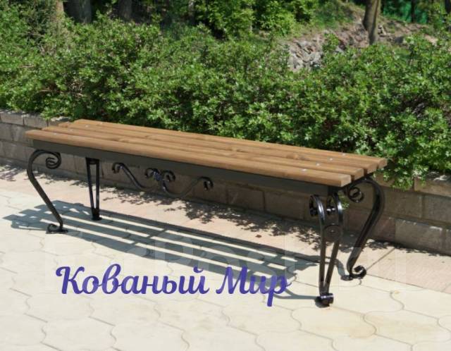 Скамейка садовая скамья лавочка лавка "Финская" длина 1,5м, новый, в ...