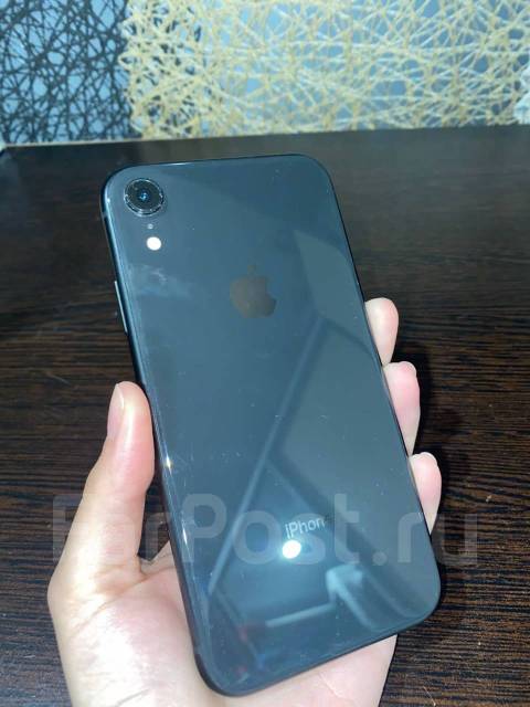 Apple iPhone XR, 128 гб, 6.10", моноблок, черный, 4G LTE, б/у, в ...