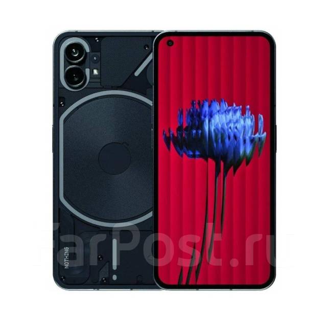 Смартфон Nothing Phone 1 256Gb Чёрный, 6.55", черный, новый, под заказ ...