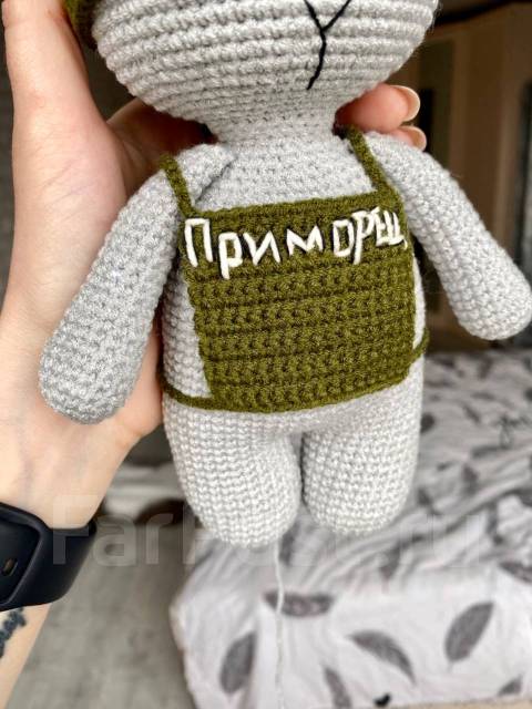 Солдат, оберег, вязаная игрушка солдат, новый, в наличии. Цена: 1 900 ...