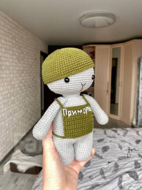 Игрушка ABTOYS Knitted Кролик вязаный