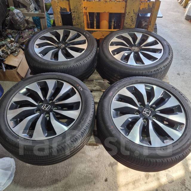 Диски Honda Accord R17, 17", 1 шт, 5x114.3, 4 шт, б/у, в наличии. Цена ...