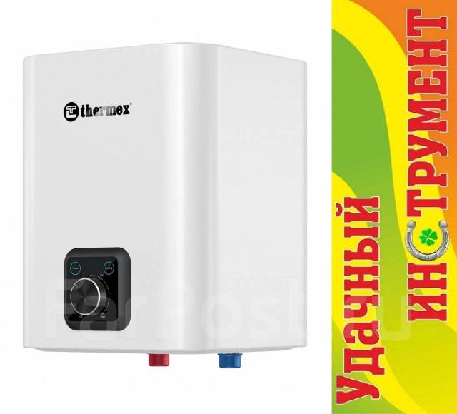 Водонагреватель Thermex Drift 10 O плоский, 1,5 кВт, 10л, накопительный ...