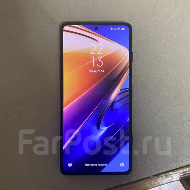 POCO F4 GT 12/256, 6.67", моноблок, черный, 3G, 4G LTE, 5G, Dual-SIM ...