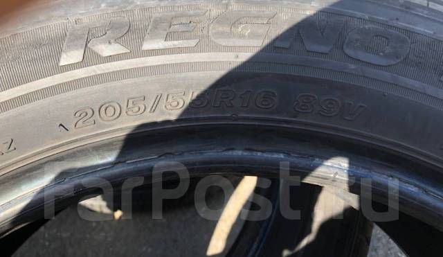 Bridgestone, 205/55 R16, 16", 1 шт, в наличии, 205 мм, 55 %, радиальный ...