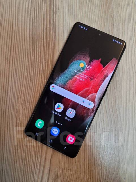 Samsung galaxy S21 Ultra 5G 12/256Gb Идеальное состояние, 6.80", черный ...