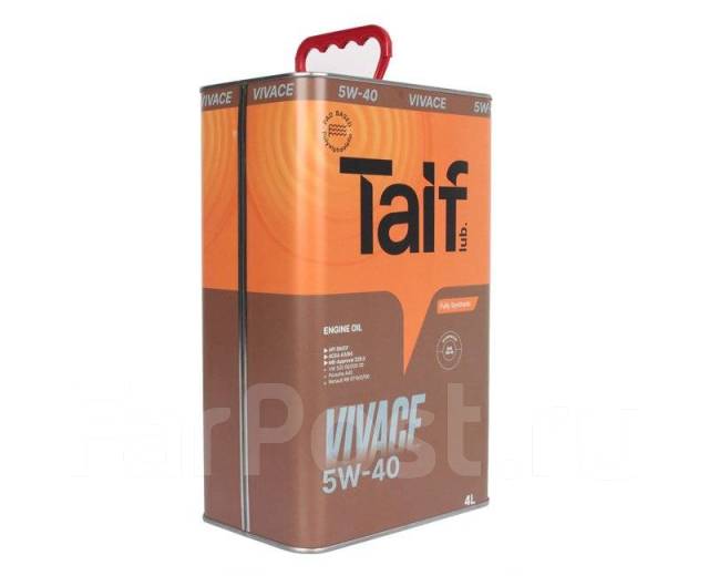 Масло таиф 5w30 синтетика. Масло таиф 5w40. Taif vivace 5w-40. Моторное масло taif vivace 5w-40. Taif 20 литров.