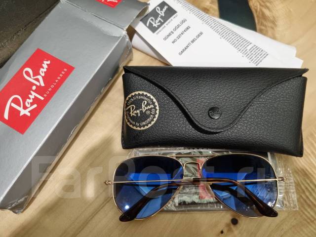 Очки авиатор Ray Ban оригинал, для мужчин, новый, в наличии. Цена: 11 ...