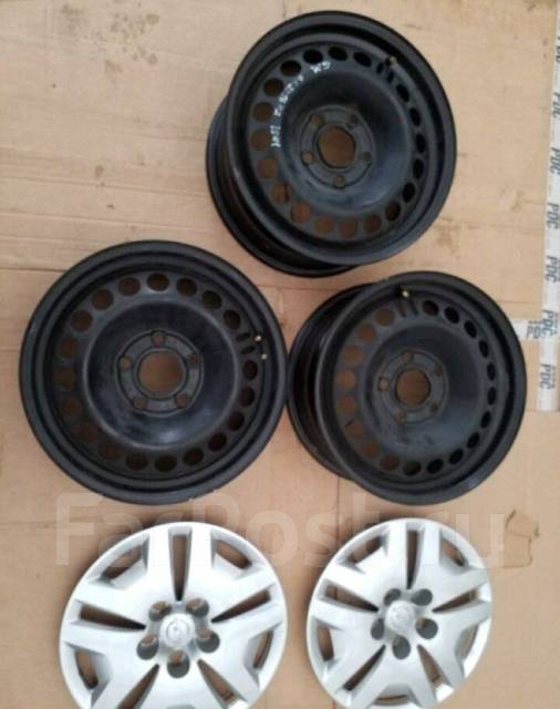 Диски колёсные железные Opel, 16", 1 шт, 5x105, штампованные, 59,1 мм ...