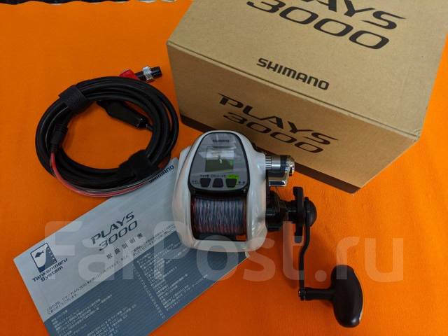 Катушка электрическая мультипликаторная Shimano Plays 3000, б/у, в ...