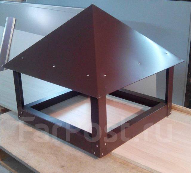 Колпаки на забор! Дымники на трубу! Парапеты на заборы, под заказ. Цена ...