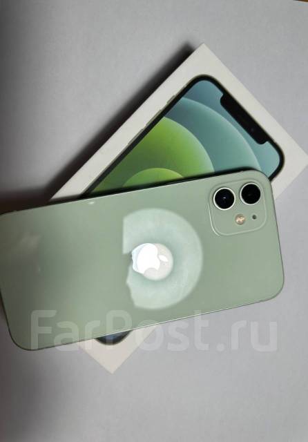 Айфон 12 128Gb, Apple iPhone 12, 6.10", зеленый, 4G LTE, б/у, в наличии ...