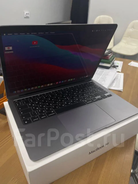 Apple MacBook Air 13 2020 MGN63. 13.3", ��� 8 ��, ���� 256���, WiFi: 1, Bluetooth: 1, ����������� �� 10��. ����