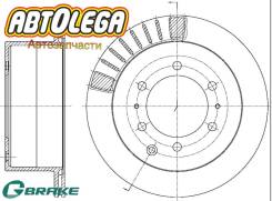    G-brake Toyota Land Cruiser 80 90-92 GR-20828 