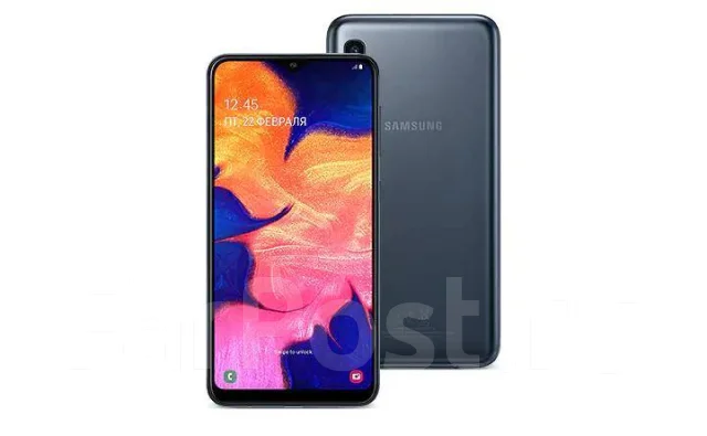 Samsung Galaxy A10. �/�, 32 ��, ������, 3G, 4G LTE, Dual-SIM ����