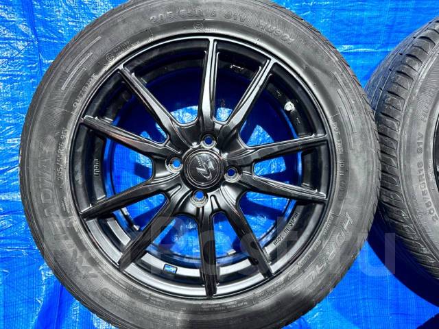 Шины 205/55R16 + литые диски Leonis, 16", 1 шт, 205 мм, 55 % ...