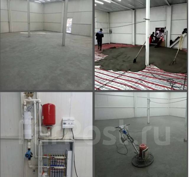 Заливка (стяжка) полов бетоном в Комсомольске-на-Амуре