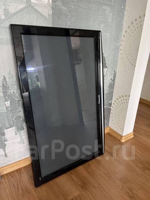 Телевизор Panasonic 42 дюйма с дефектом, плазма, 42", б/у, в наличии ...