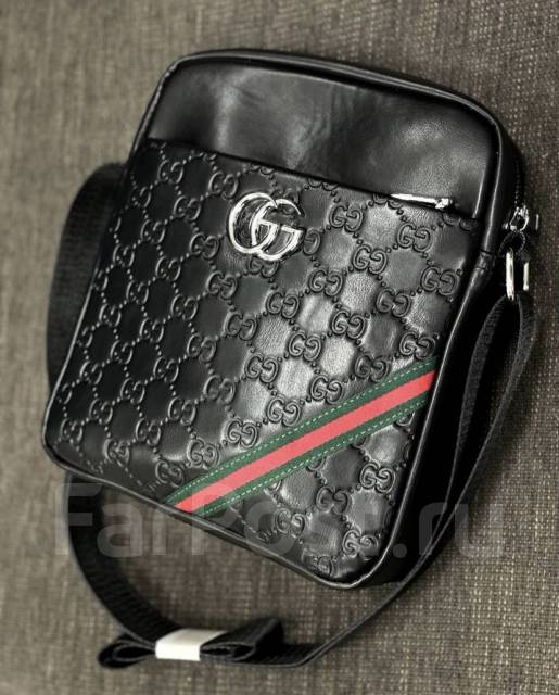Плечевая мужская сумка Gucci, для всех, новый, в наличии. Цена: 2 999 ...