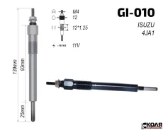 ����� ����������� 11V Isuzu 4JA1 4JB1 (GI-010) 8941337591 ����