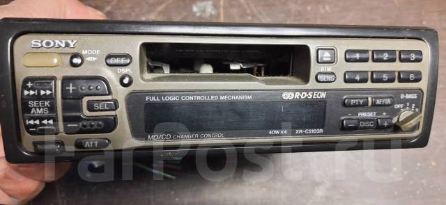 Магнитола Сони, Sony, 1 DIN — 178x50 мм, б/у, в наличии. Цена: 900₽ в ...