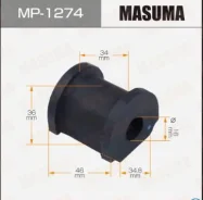 ������ ������������� Masuma MP-1274 / front, Honda Civic/Civic Ferio 2001-02 �-�2��. Masuma, �������� MP1274 ����
