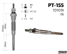 ����� ����������� 11V Toyota 1NT 2L 3L 5L (PT-155) 1985054120 ����