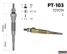 ����� ����������� 11V Toyota L (PT-103) 1985054030 ����