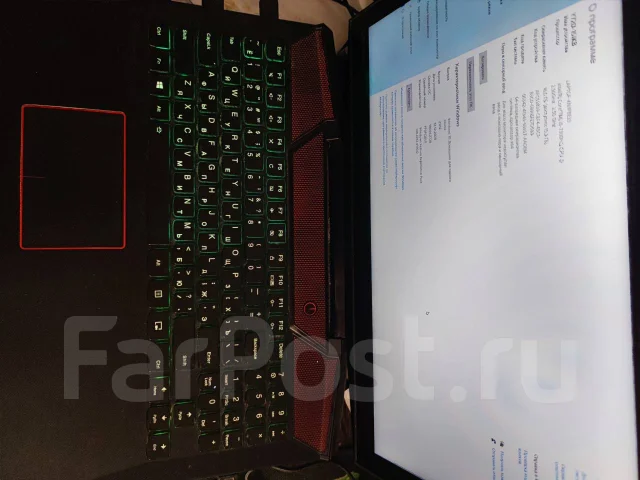 Lenovo Legion Y720-15IKB. 15.6", 2,5����, ��� 16 ��, ���� 1 000���, WiFi: 1, Bluetooth: 1, ����������� �� 5��. ����