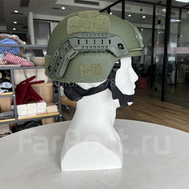 Баллистический военный шлем (каска) «с ушами» (класс защиты 3А), новый ...