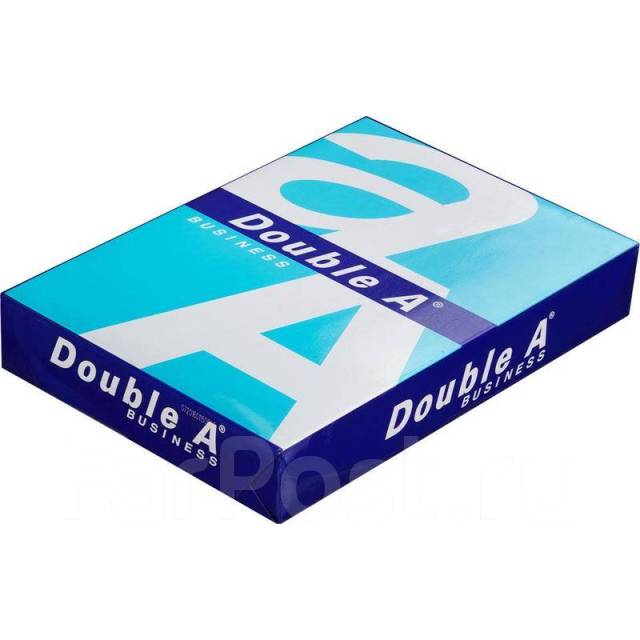 Бумага офисная для принтера А4 класс «А» Double A 75г/м2 500л Бизнес, в ...