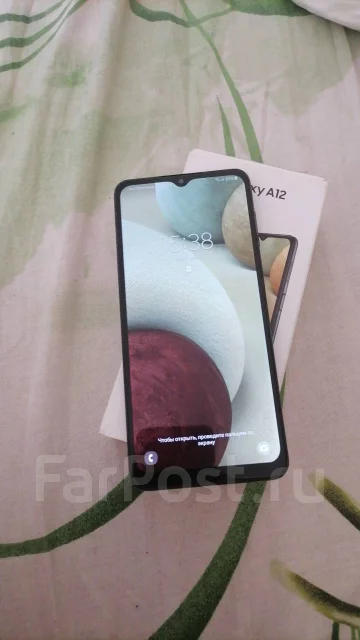 Samsung Galaxy A12. �����, 32 ��, ������, 4G LTE, Dual-SIM, NFC ����