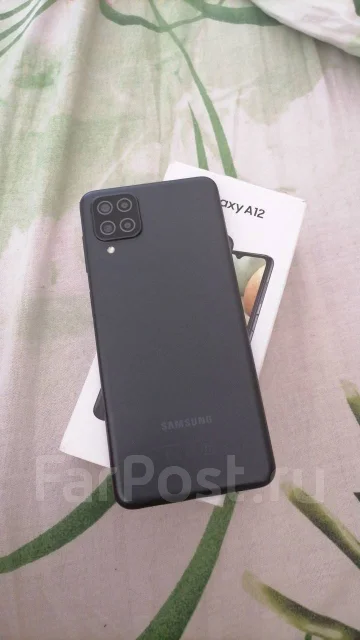 Samsung Galaxy A12. �����, 32 ��, ������, 4G LTE, Dual-SIM, NFC ����