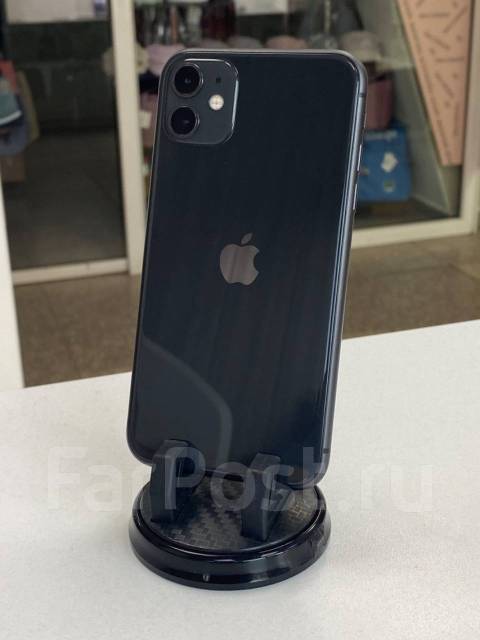 Apple iPhone 11 на 128Gb, 6.10", моноблок, черный, 3G, 4G LTE, NFC, б/у ...