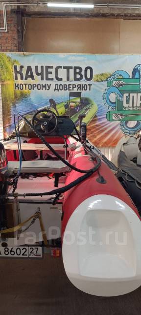 Ремонт и тюнинг ПВХ лодок и катеров в Хабаровске