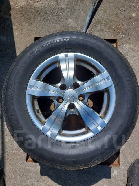 Диски SSW Stamford R14 /с Шинами/, Bridgestone, 14", 1 шт, 5x100, 4 шт ...