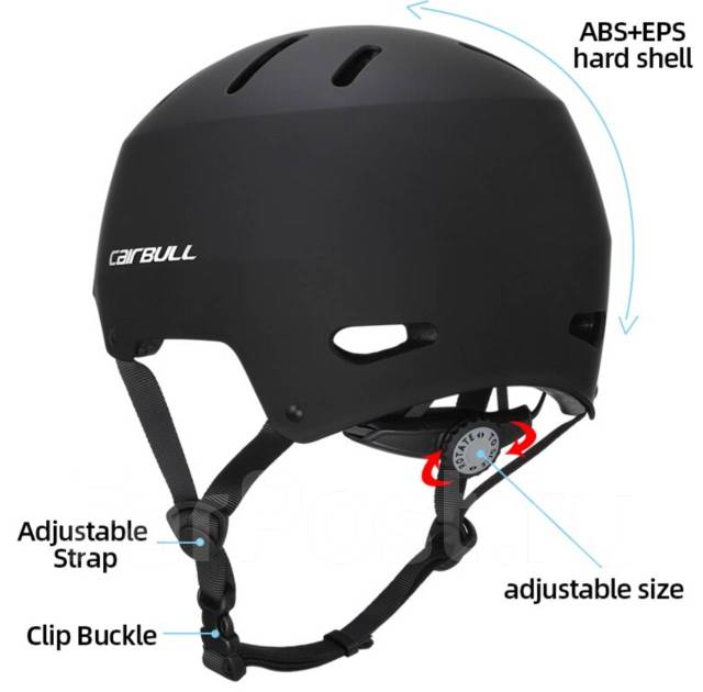 Шлем Велосипедный Cairbull black, новый, в наличии. Цена: 3 500₽ во ...