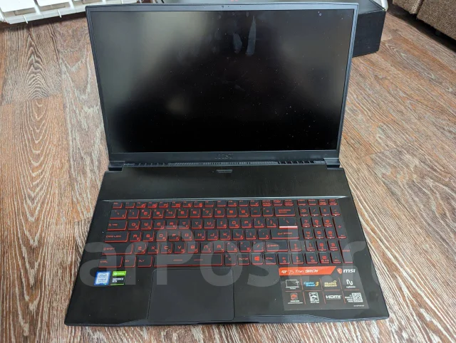 MSI GF75 Thin. 17", 2,4����, ��� 8 ��, ���� 1 000���, WiFi: 1, Bluetooth: 1 ����