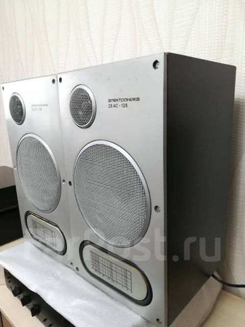 Колонки Электроника 25 АС-128, б/у, в наличии. Цена: 5 000₽ в Находке