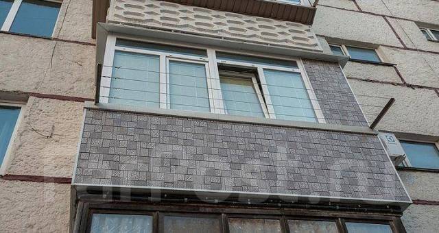 Замена обшивки балконов, ремонт и замена крыш во Владивостоке